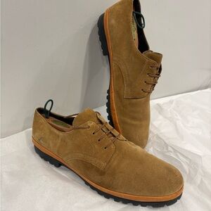 Camper Men's Brown Suede Oxfords